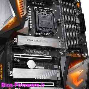 دانلود فایل آپدیت بایوس ، فریمور مادربرد گیگابایت Gigabyte Z390 AORUS ULTRA rev.1.0 Bios firmware